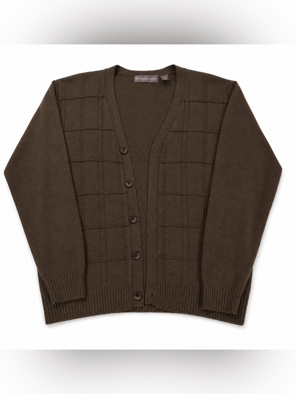 Oscar de la Renta - Dark Olive Cardigan (Men’s Large)